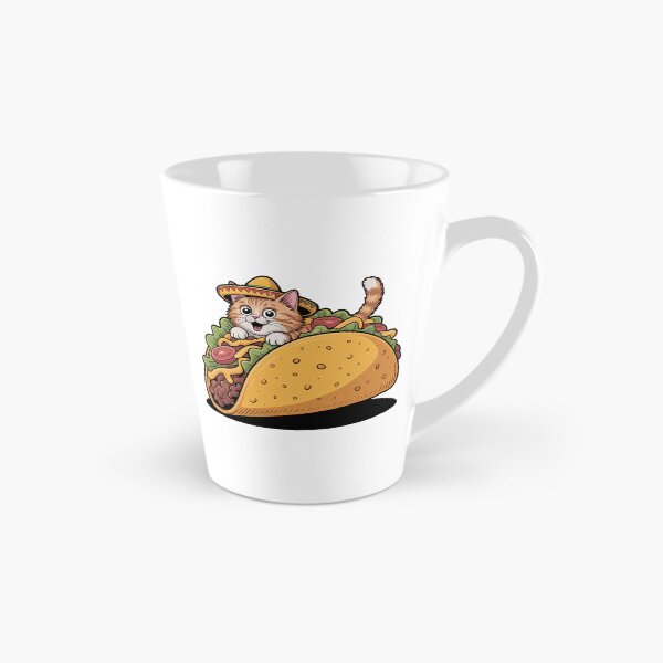 Item preview, Taco Cat Funny Food Design designed and sold by MonkiFlipp.