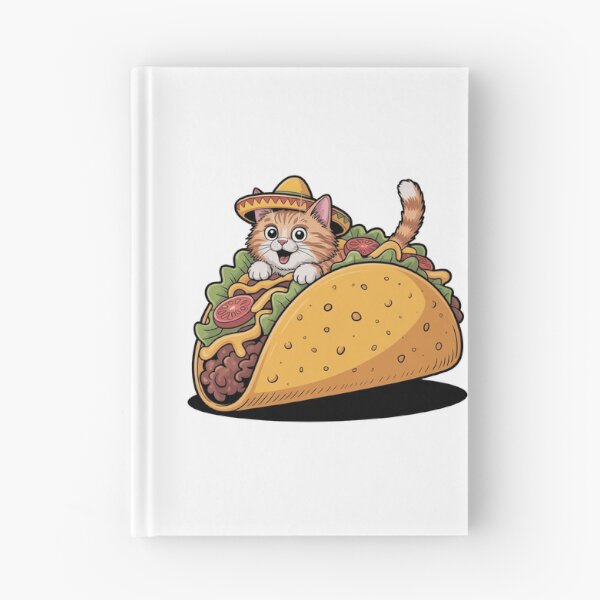 Item preview, Taco Cat Funny Food Design designed and sold by MonkiFlipp.