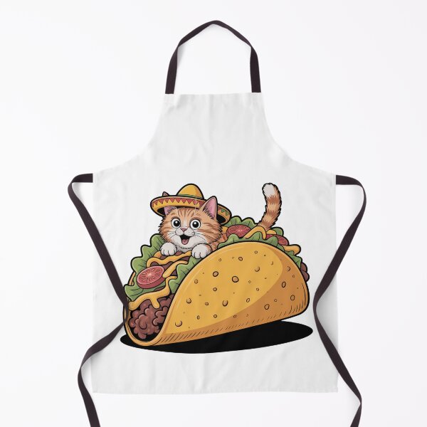 Item preview, Taco Cat Funny Food Design designed and sold by MonkiFlipp.