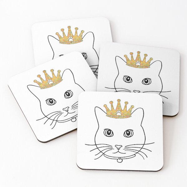 Item preview, Crowned Cat!!!!! Multi color designed and sold by Kiyomizu touch.