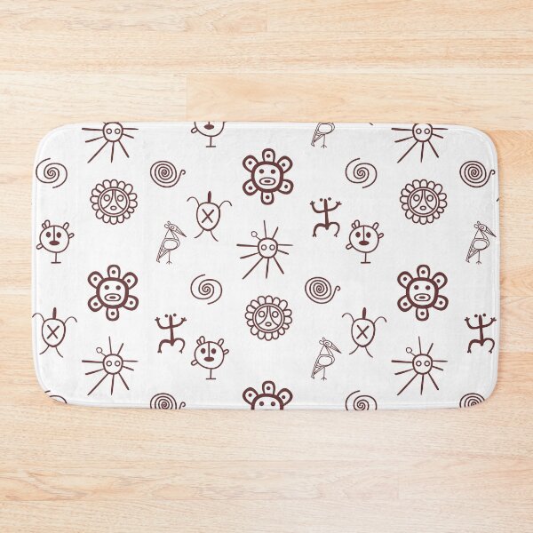 Item preview, Set of Taino Symbols Puerto Rico Brown designed and sold by byDarling.