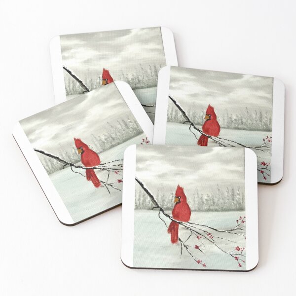 Item preview, Winter Cardinal designed and sold by Furever Prints Plus.