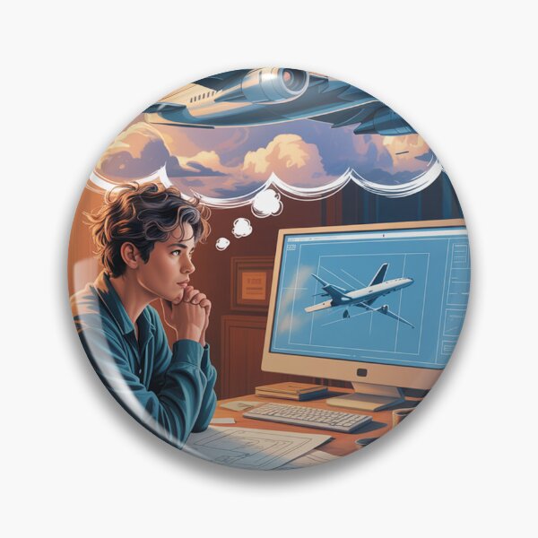 Item preview, Student pilot designed and sold by Eva Kiseleva.