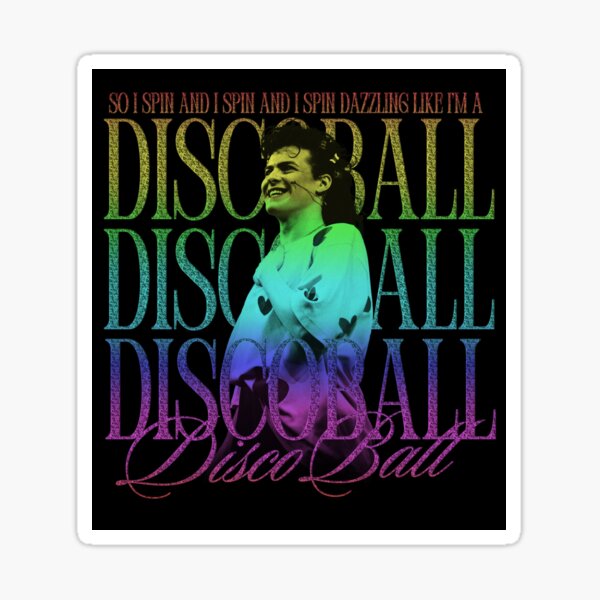 'DISCO BALL' (Jo Foster) (#2) design Sticker