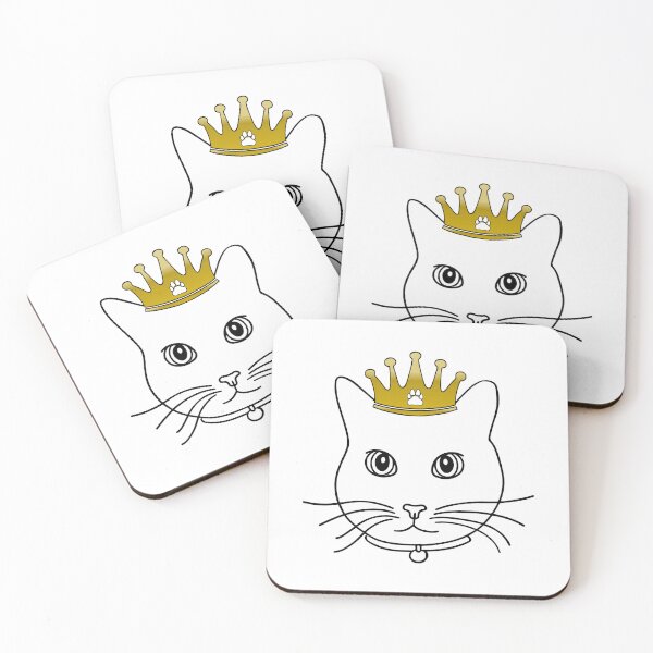 Item preview, Crowned Cat!!!!! Golden designed and sold by Kiyomizu touch.