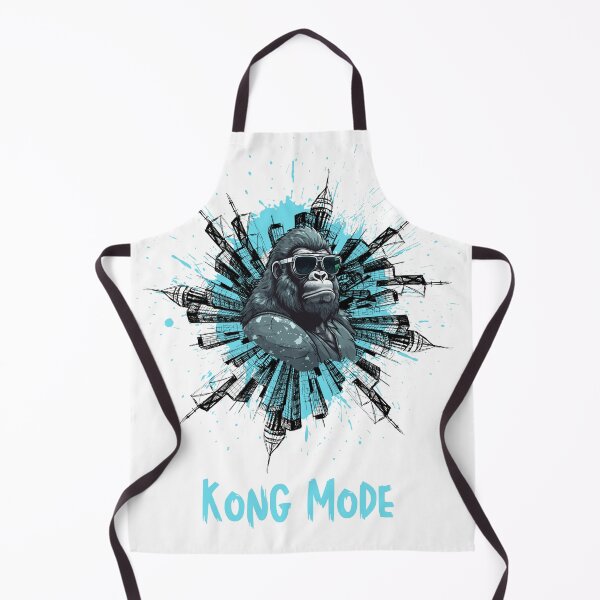 Item preview, Kong Mode – Urban Gorilla Streetwear Design designed and sold by Homecrate01.