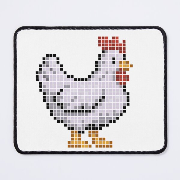 Item preview, Pixeled chicken (lavender) designed and sold by Brain Fart Buffet.