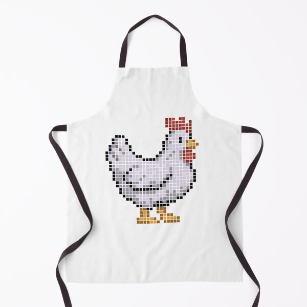 Item preview, Pixeled chicken (lavender) designed and sold by Brain Fart Buffet.