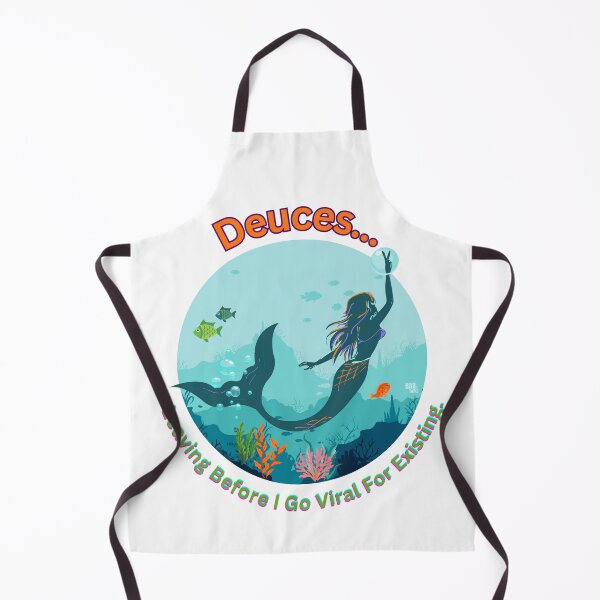 Item preview, Mermaid: Leaving Before I Go Viral For Existing designed and sold by BarkTalkz.