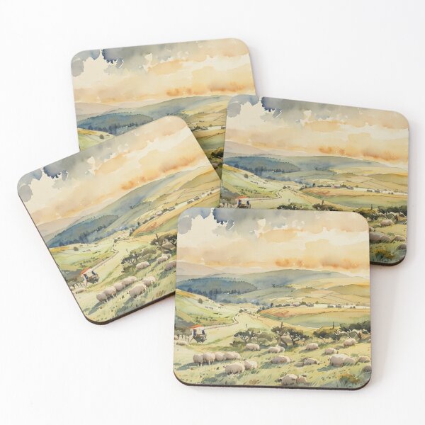 Item preview, Glorious Dartmoor2(watercolour + AI) designed and sold by artsmeow.