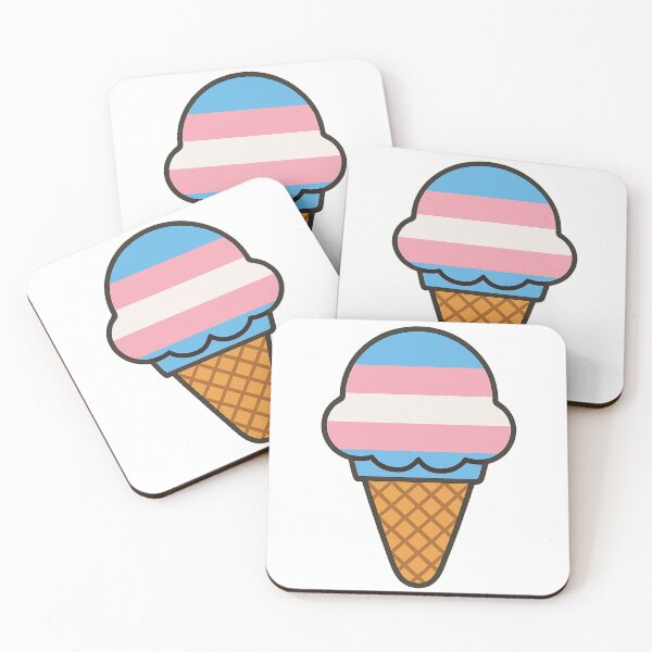 Item preview, Transgender Pride Ice Cream Cone designed and sold by Owcomm.