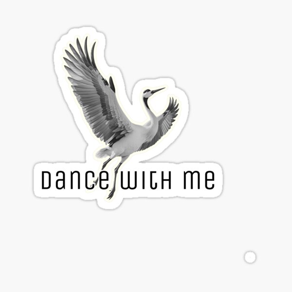Item preview, Flying cranes meme designed and sold by artbeautyaffect.