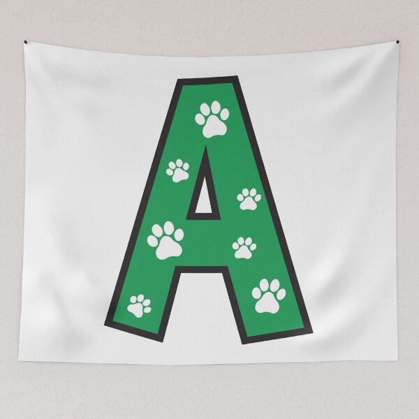 Item preview, paw print alphabet designed and sold by broadwaygirl142.