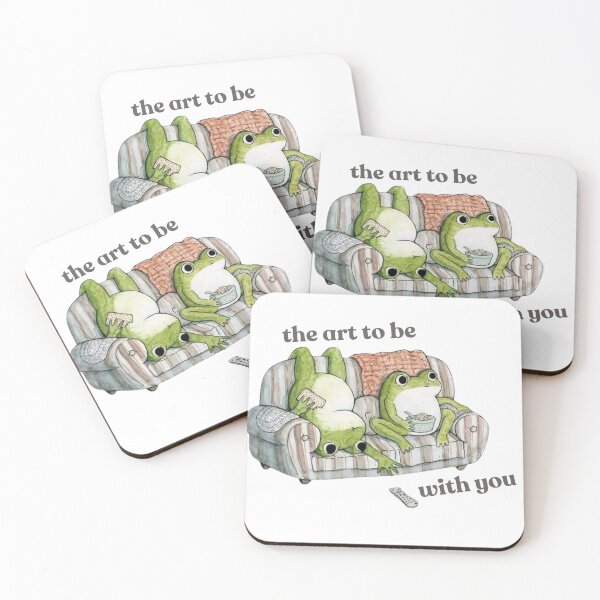 Item preview, together forever frog and toad designed and sold by Pretty Postcards.