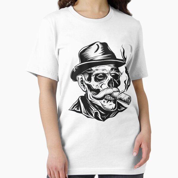 Item preview, Havana Cigar Smoker – Black Sketch Drawing Illustration designed and sold by GalleryRevival.