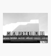 Martini Photographic Print