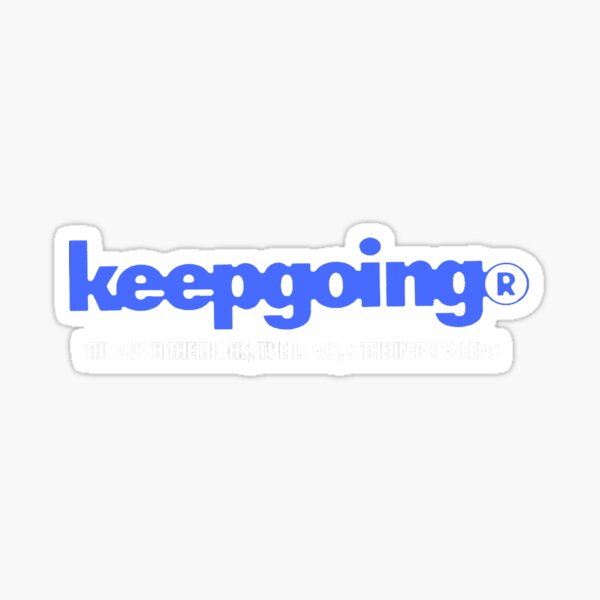 Item preview, KeepGoing designed and sold by DefinedbyDesign.