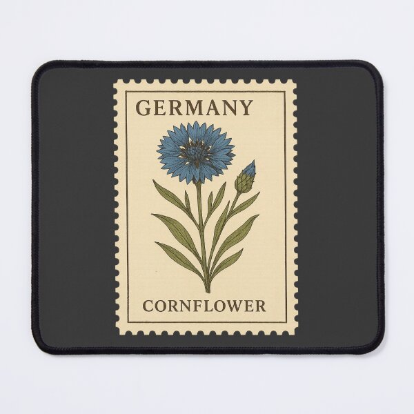 Item preview, Cornflower Germany Postage Stamp Vintage Botanical designed and sold by Planthem.