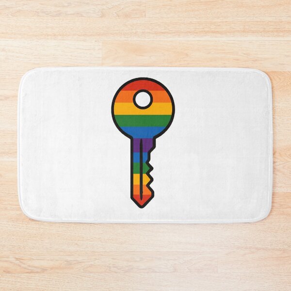 Item preview, Rainbow Pride Key designed and sold by Owcomm.