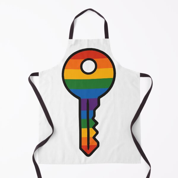 Item preview, Rainbow Pride Key designed and sold by Owcomm.