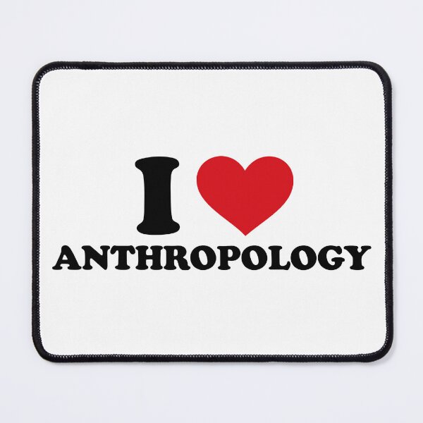 Item preview, I ❤️ Anthropology in black designed and sold by EmeraldeaArt.