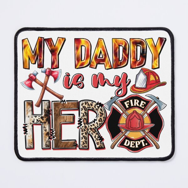 Item preview, My Dad Is My Hero | Firefighter Pride | Fire Dept Logo Design designed and sold by AtlasRaylanCo.