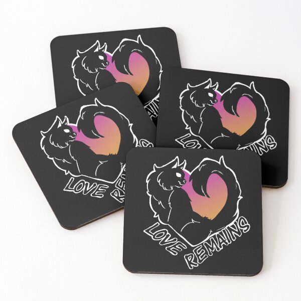 Artikelvorschau, Love Remains Memoriam - Langhaarkatze – Pink entworfen und verkauft von AstralRavens.