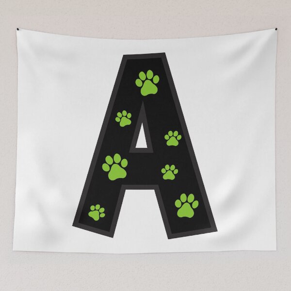 Item preview, paw print alphabet designed and sold by broadwaygirl142.