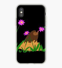 Little Mole and Flower iPhone Case
