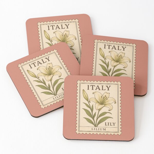Item preview, Lily Italy Postage Stamp Vintage Botanical designed and sold by Planthem.