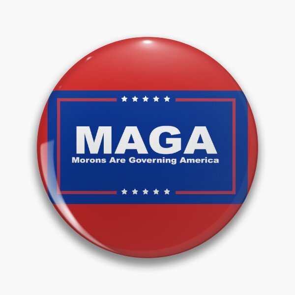 Item preview, MAGA - Morons Are Governing America designed and sold by blacksnowcomics.