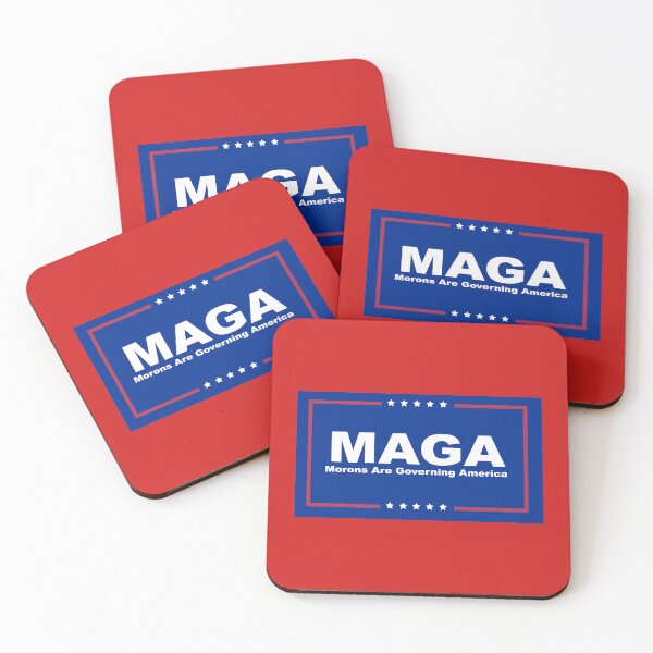Item preview, MAGA - Morons Are Governing America designed and sold by blacksnowcomics.
