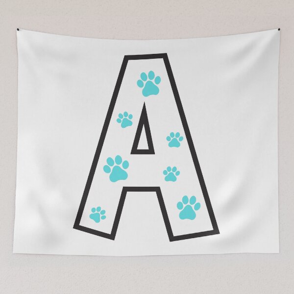 Item preview, paw print alphabet designed and sold by broadwaygirl142.