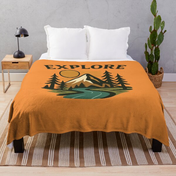 Item preview, Minimalist Mountain Explore Nature Design designed and sold by omerckaca.