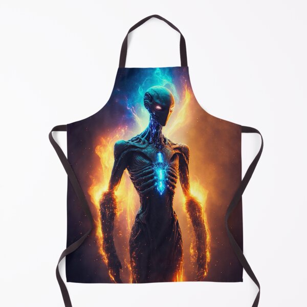 Item preview, Ancient Alien – Extraterrestrial Creator Being | Cosmic Sci-Fi Art designed and sold by czki.