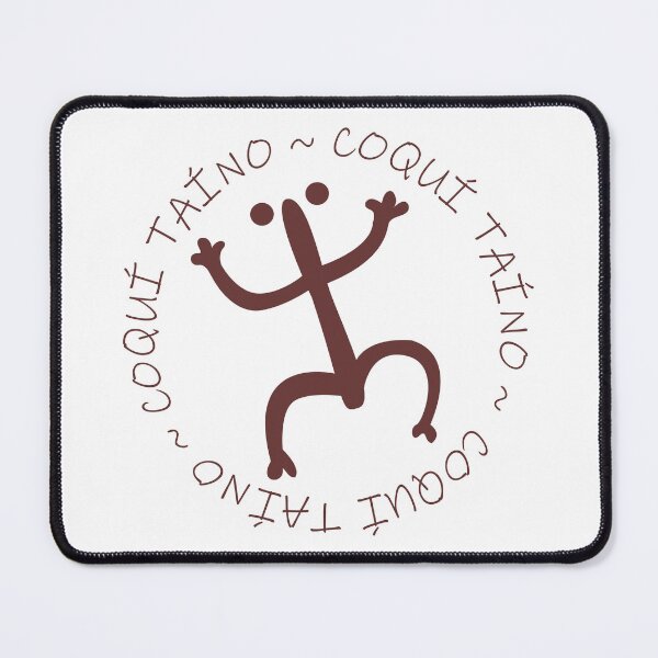 Item preview, Taino Coqui Puerto Rico Tainos Symbols Brown designed and sold by byDarling.