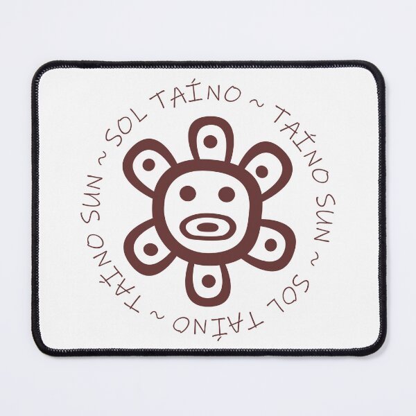Item preview, Taino Sun Puerto Rico Tainos Symbols Brown designed and sold by byDarling.