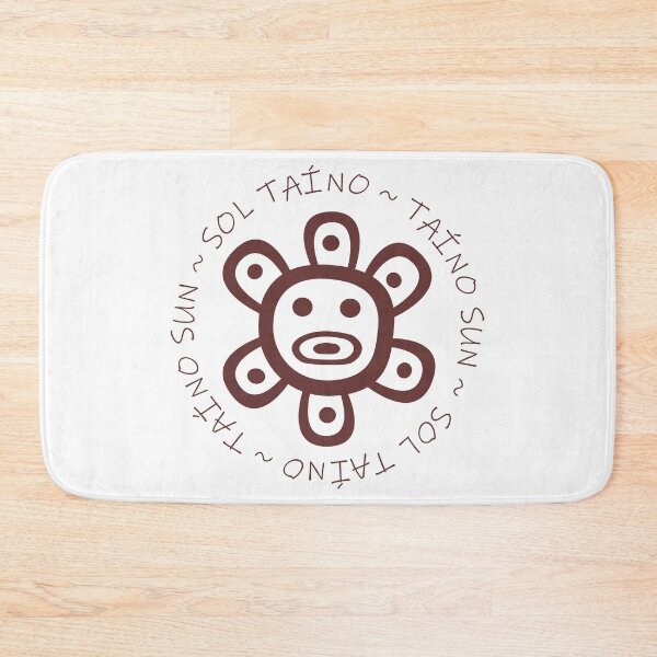 Item preview, Taino Sun Puerto Rico Tainos Symbols Brown designed and sold by byDarling.