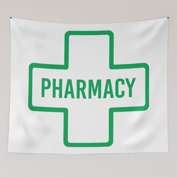 Item preview, Green Pharmacy Sign. designed and sold by SJB8Art.