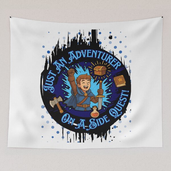 Item preview, “Side Quest Energy” designed and sold by CJsCustomPrints.