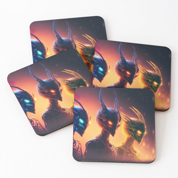 Item preview, Ancient Aliens – Mystical Extraterrestrials | Sci-Fi Cosmic Encounter designed and sold by czki.