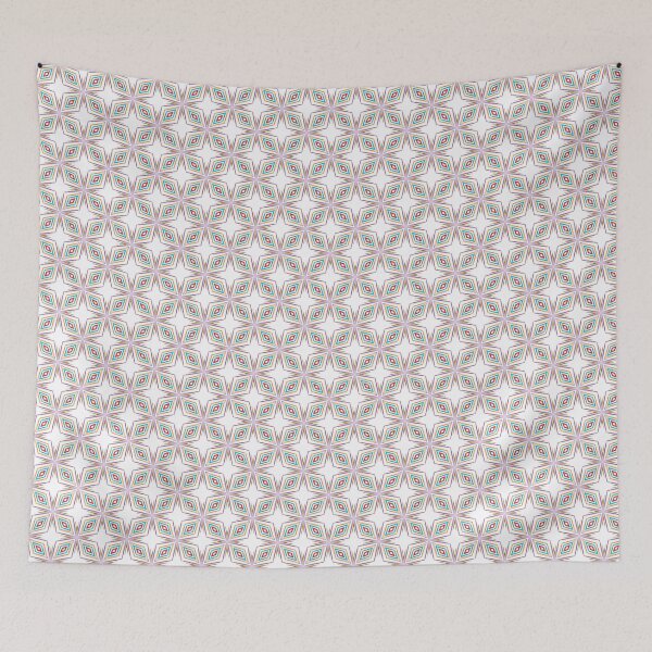Item preview, explosion explode geometric seamless colorful repeat pattern designed and sold by Abrahamjrnd.