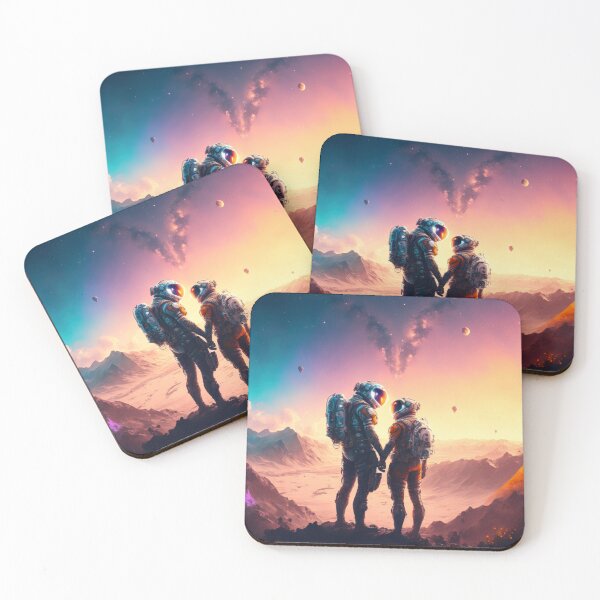 Item preview, Cosmic Lovers – A Sci-Fi Romance in a Distant Galaxy designed and sold by czki.