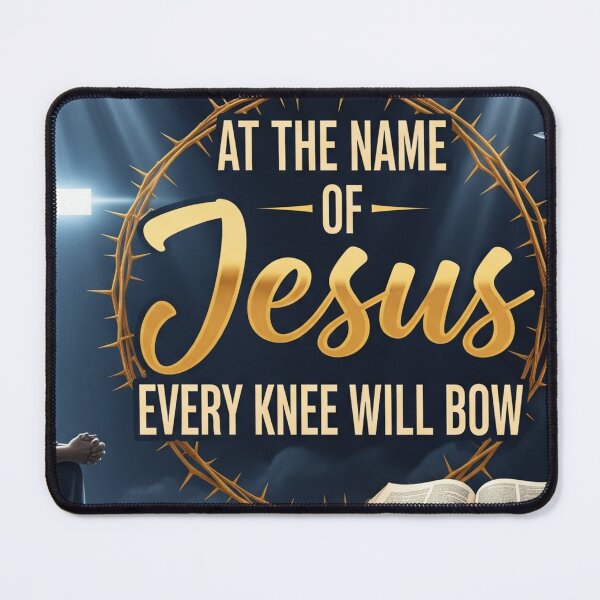 Item preview, At the Name of Jesus Every Knee" Minimalist Christian Faith designed and sold by Obinne.