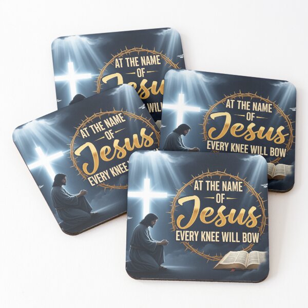 Item preview, At the Name of Jesus Every Knee" Minimalist Christian Faith designed and sold by Obinne.