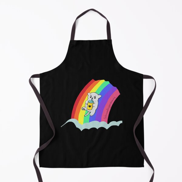 Item preview, Grumpy kitten on rainbow slide designed and sold by Schrödingers Box.