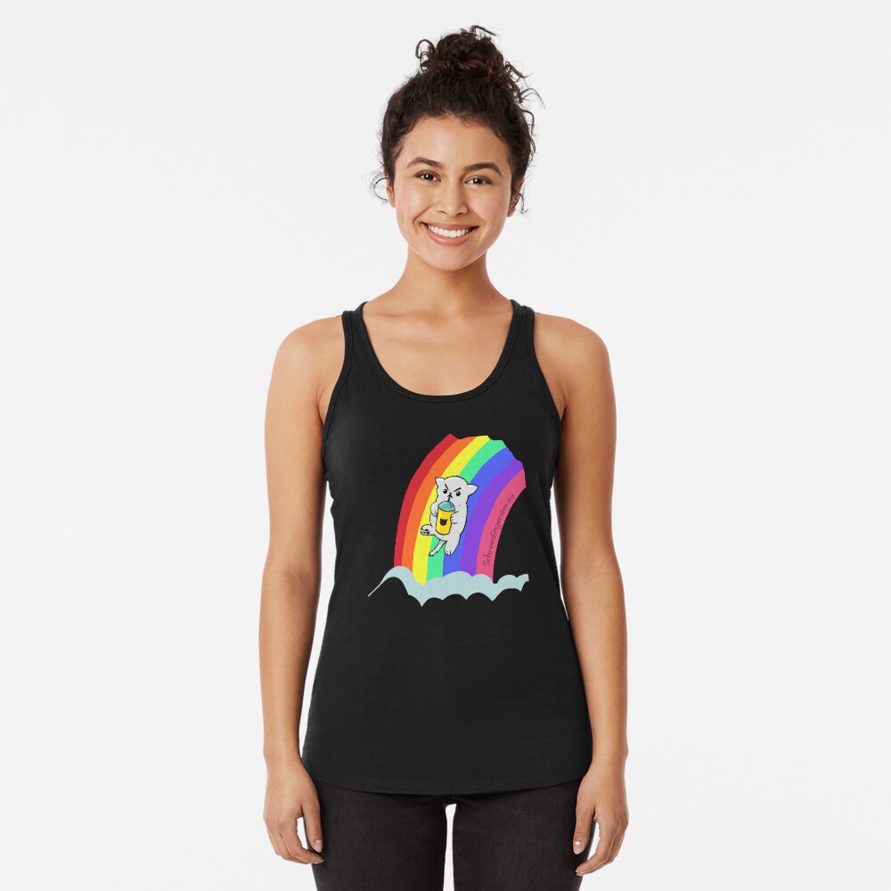 Artikel-Vorschau von Racerback Tank Top, designt und verkauft von Boxcats.