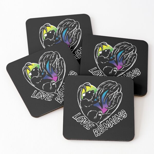 Item preview, Love Remains Memoriam - Hamster – Rainbow designed and sold by AstralRavens.