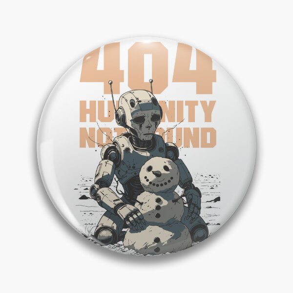 Item preview, 404 Humanity not Found designed and sold by The Rabbit Cave.