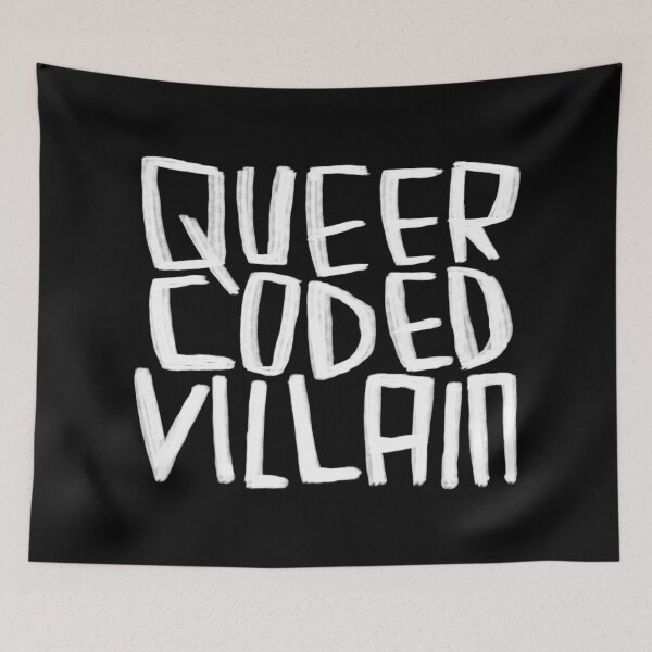 Item preview, Queer-coded villain designed and sold by badlydrawnbabe.